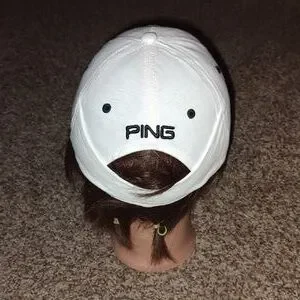 Ping | Accessories | Ping Pinkwhite Golf Ball Pony Tail Back 